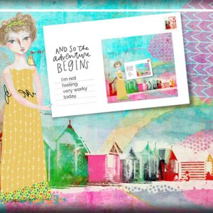 Selfie Postcard Home