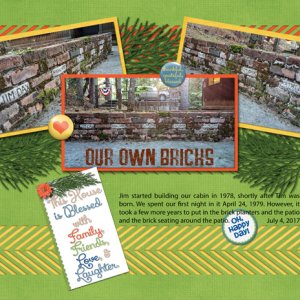 our own bricks