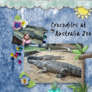 Crocodiles at Australia Zoo - Mix it up challenge