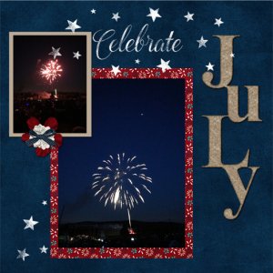 DigiDizScrapper Color Challenge July