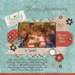 Bill and Flora anniversary