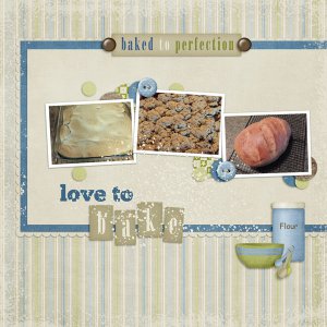 Font Challenge - Love to Bake