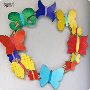 Butterfly Wreath