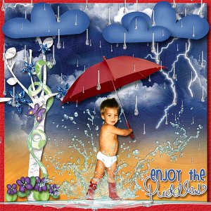 enjoy the puddles