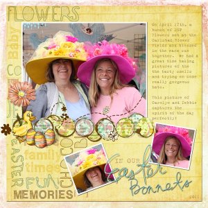 Peeps in Bonnets