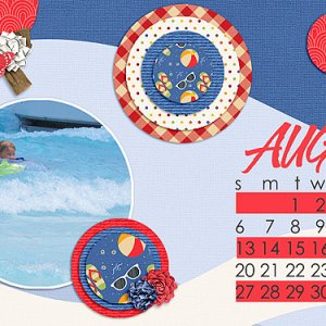 August Desktop (July Challenge)