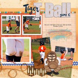 Tiger T Ball game 6 R