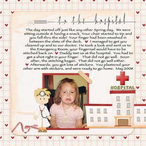 trip to the hospital