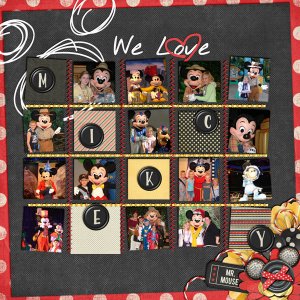 we love mickey