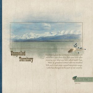 Unspoiled Territory