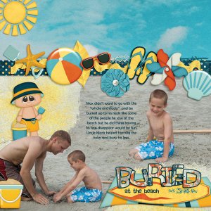 Buried at the Beach