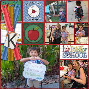 First Day of School Aug. 10, 2017