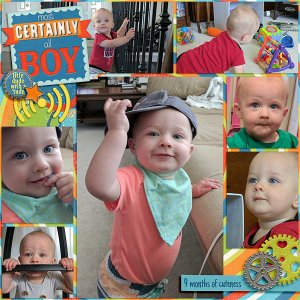 9 months of cuteness