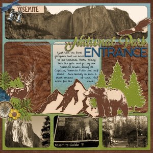 Yosemite entrance
