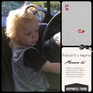 Jax and grandmas car II