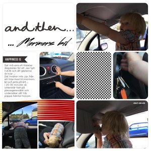 Jax and grandmas car I