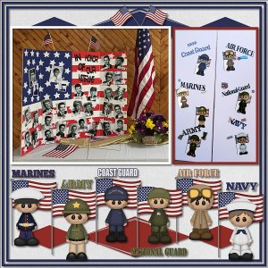 {American Heroes} by BoomersGirl Designs