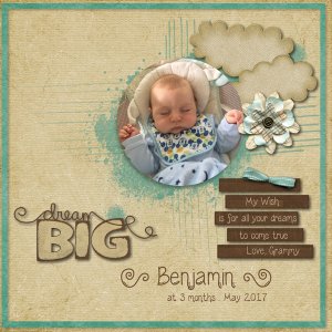 Dream Big Baby Ben
