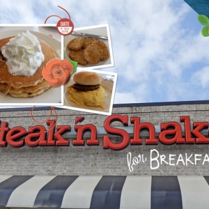 Steak 'n Shake for Breakfast