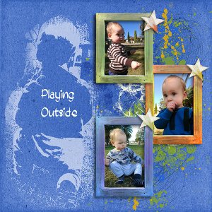 Outside
