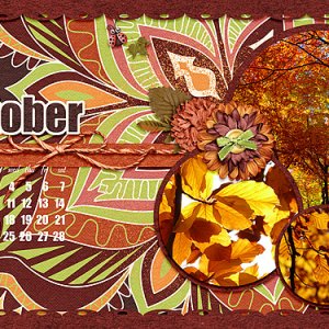October Desktop (September Challenge)