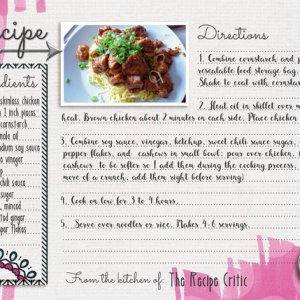 Slowcooker cashew chicken
