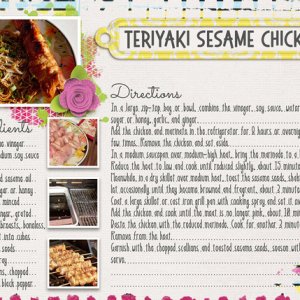 teriyaki sesame chicken