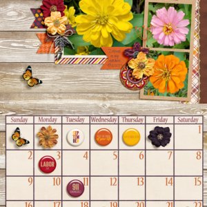 September 2018 Calendar