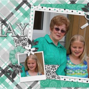 2018 Center Fold Calendar Templates - May