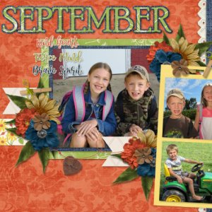 2018 September Calendar Top