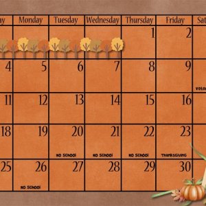 November Bottom