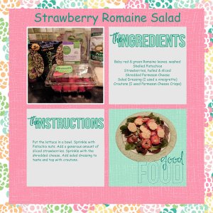 Strawberry Romaine Salad