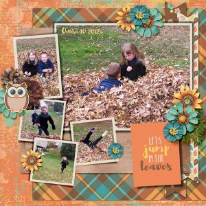 Jump in the leaves