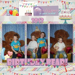 2013 Birthday Bear