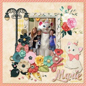 Meeting Marie - Magic Kingdom