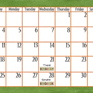 March 2018 Calendar