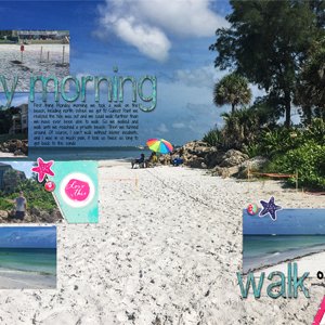 Early Morning Walk on the Beach