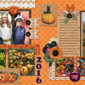 My October 2016