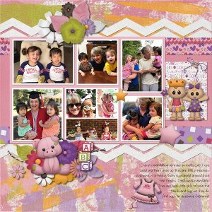 Cheryl's granddaughters