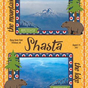 Shasta from the air