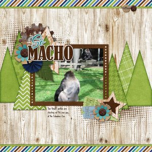 October 2017 Font challenge - Macho Man