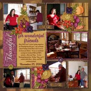 Thankful for Wonderful Friends