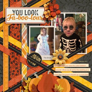 Here comes the Bride and Skeleton
