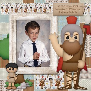 Daniel in the Lions Den and David + Goliath!