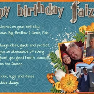 2017 Happy Birthday Faiz