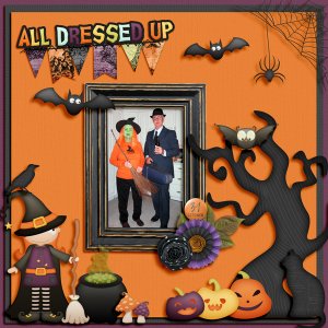 All Dressed Up for Halloween