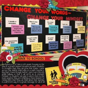 Growth Mindset Bulletin Board