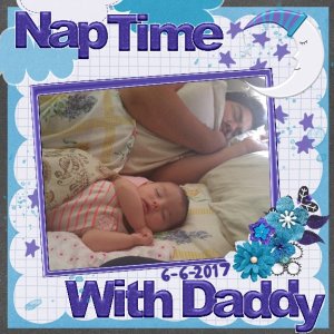 Nap Time With Daddy