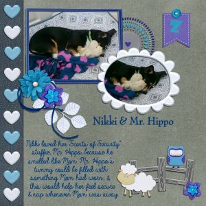 2017_10 Daily Download Challenge _Nikki + Mr. Hippo