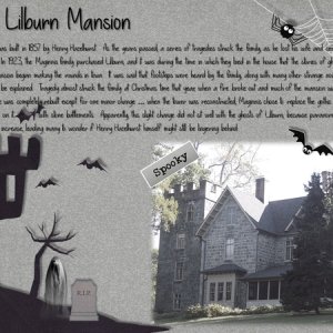 The Lilburn Mansion - October 2017 Font Challenge